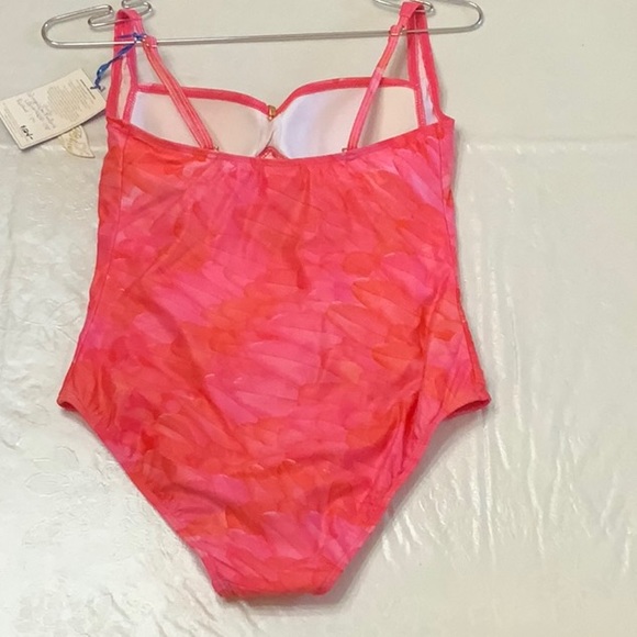 Lisa Blue WINGED ONES Ruched 1pc - FireBird (#14) - Picture 3 of 15